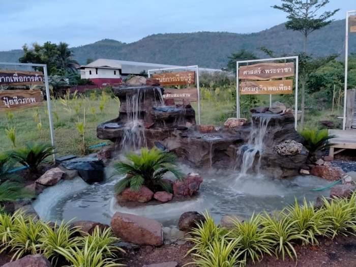 16 - รับออกแบบจัดสวนน้ำตก ทั่วไทย | สร้างบ่อปลา ขายหินจัดสวน ปูหญ้า รับสร้างบ่อปลา ทำน้ำตก จำหน่ายหินและงานปูนปั้นอื่นๆ