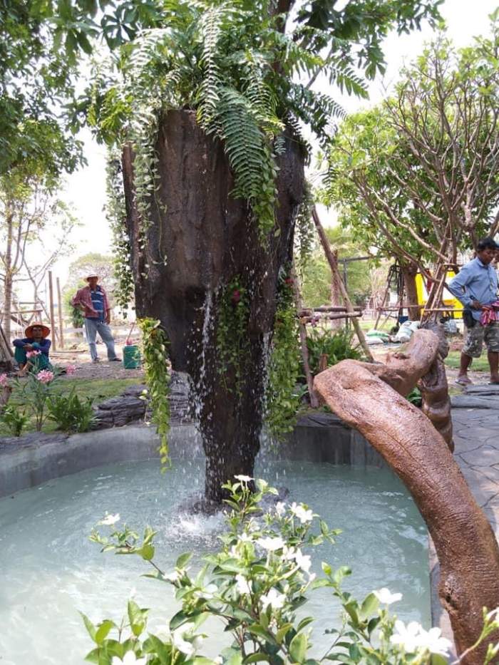 2 - รับออกแบบจัดสวนน้ำตก ทั่วไทย | สร้างบ่อปลา ขายหินจัดสวน ปูหญ้า รับสร้างบ่อปลา ทำน้ำตก จำหน่ายหินและงานปูนปั้นอื่นๆ