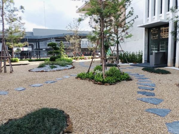 งานหินสวน จัดสวนหิน กรวด และทางเดินหิน